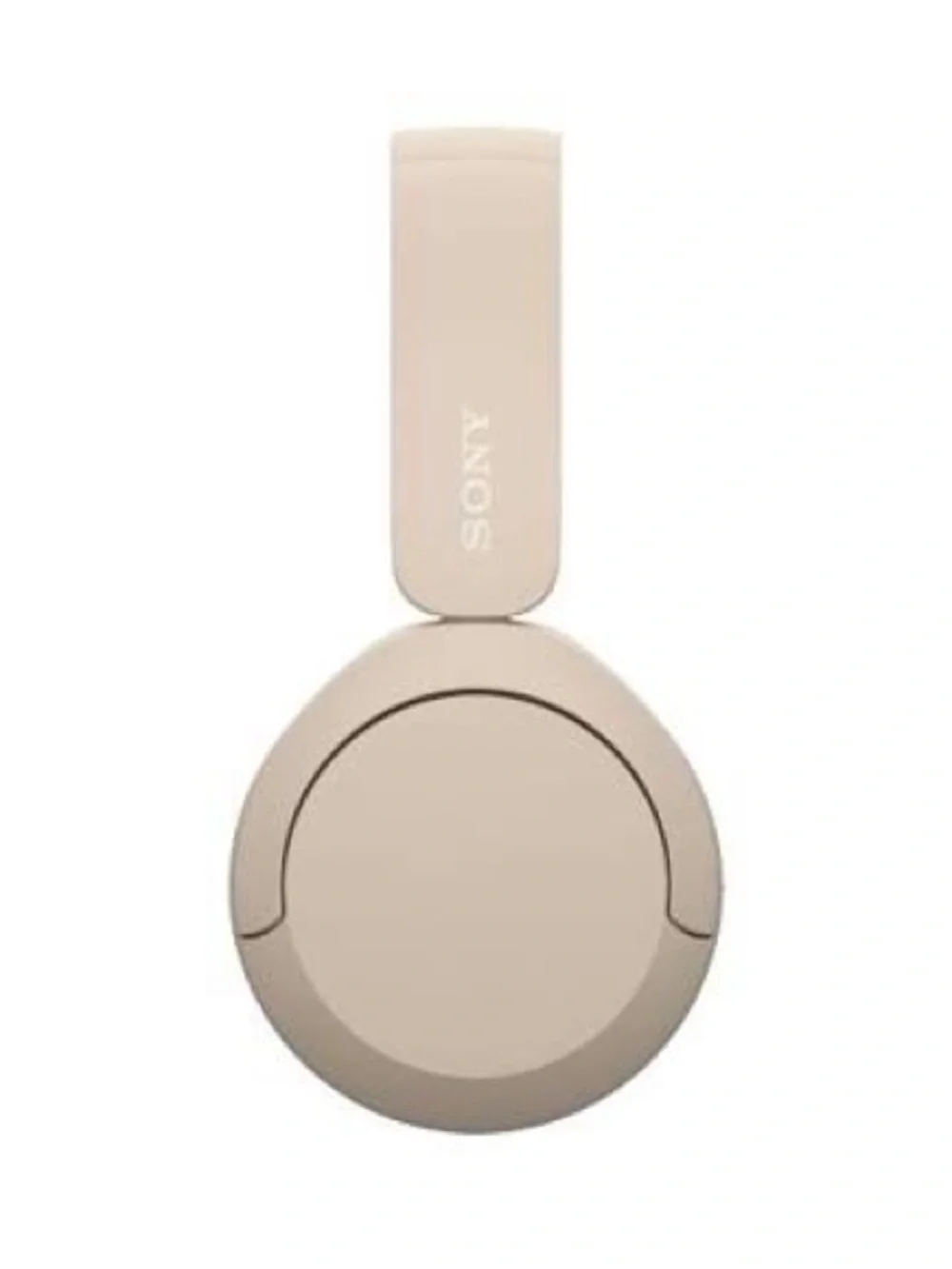 Beige Sony Wireless Headphones